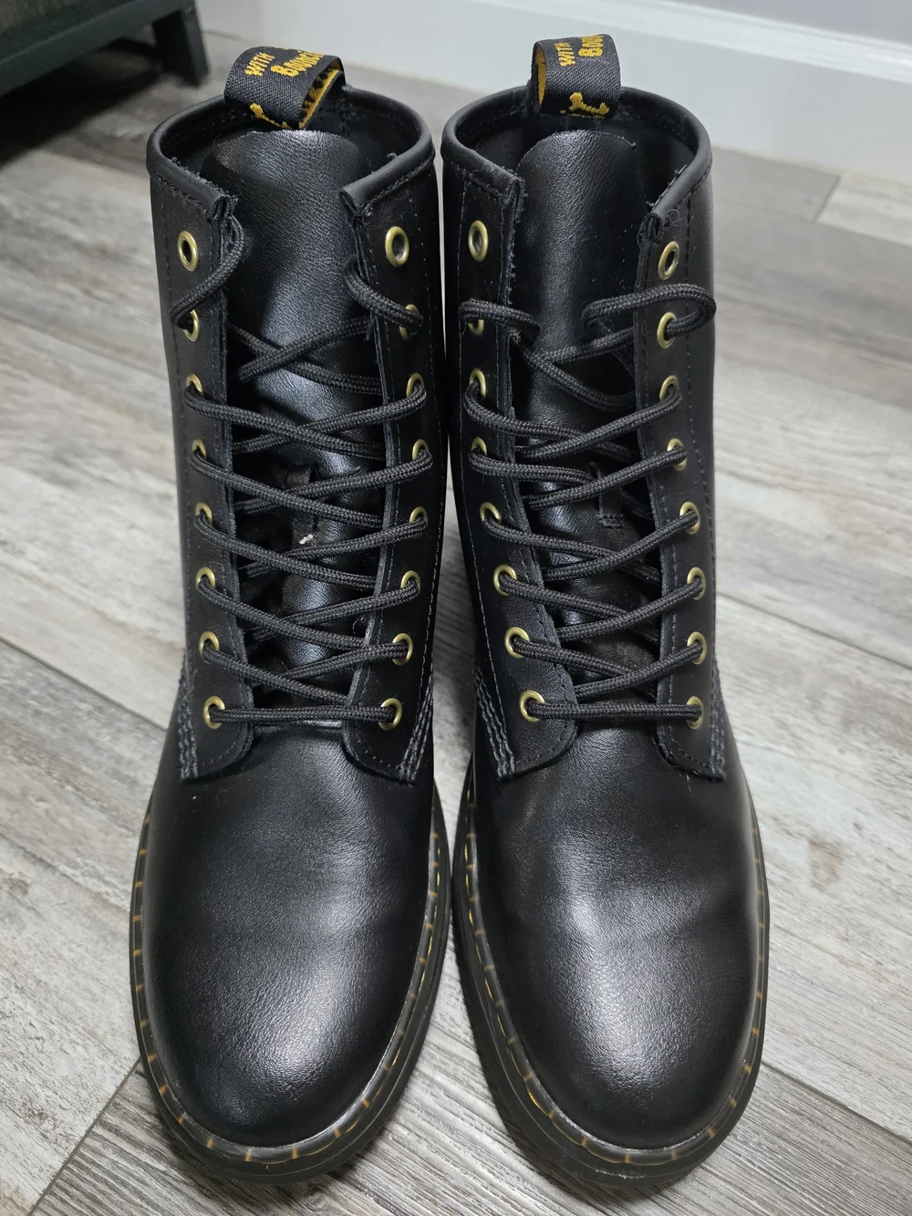 Dr. Martens Unisex Zavala Combat Boots Men's 10 Women's 11 *READ